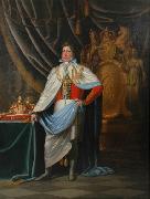 unknow artist, Portrait of George IV as Grand Cross Knight of Hanoverian Guelphic Order